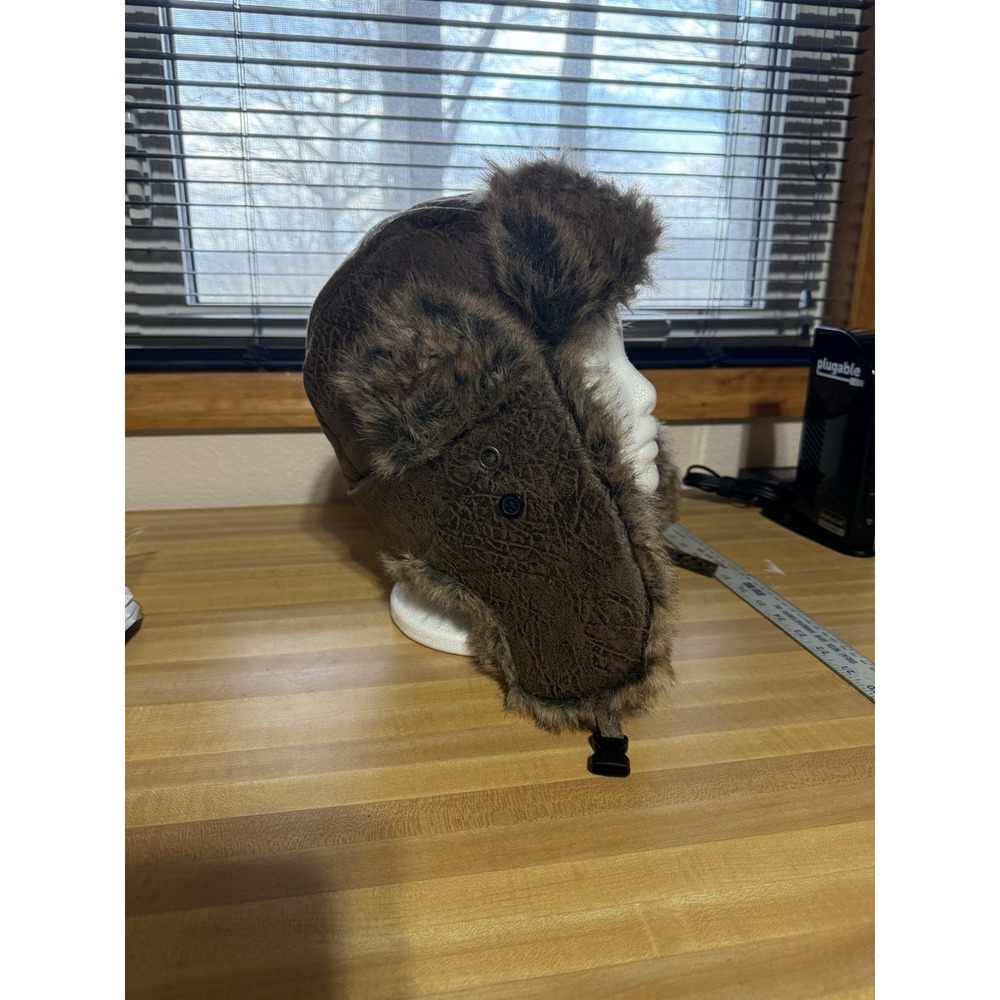 Lot of 4 Trapper Hats Winter Faux Fur Shearling‎ Aviator Cold Weather Mixed